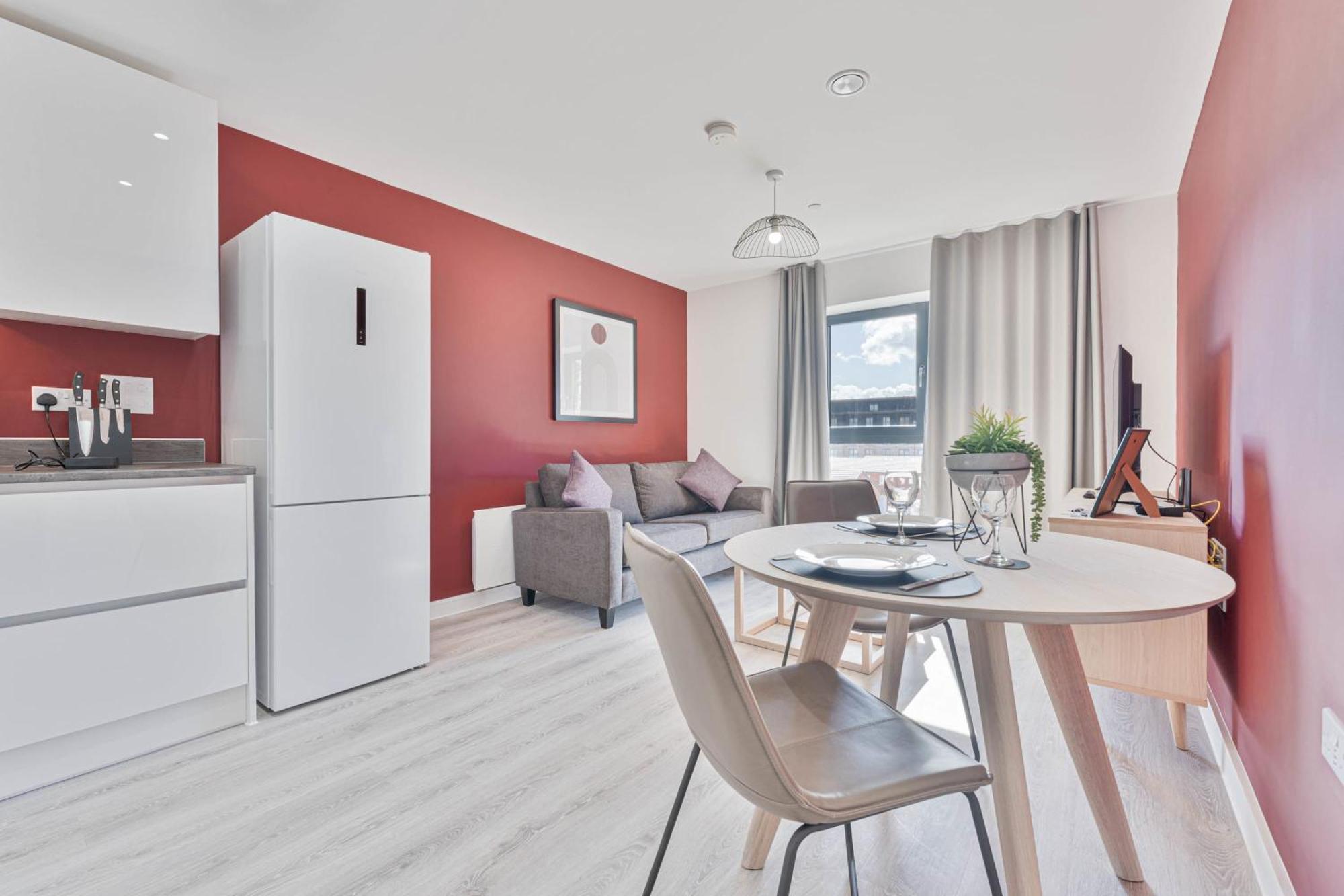 Stayzeni, Hardwick House Derby Smart 1 Bed Flat Eksteriør billede
