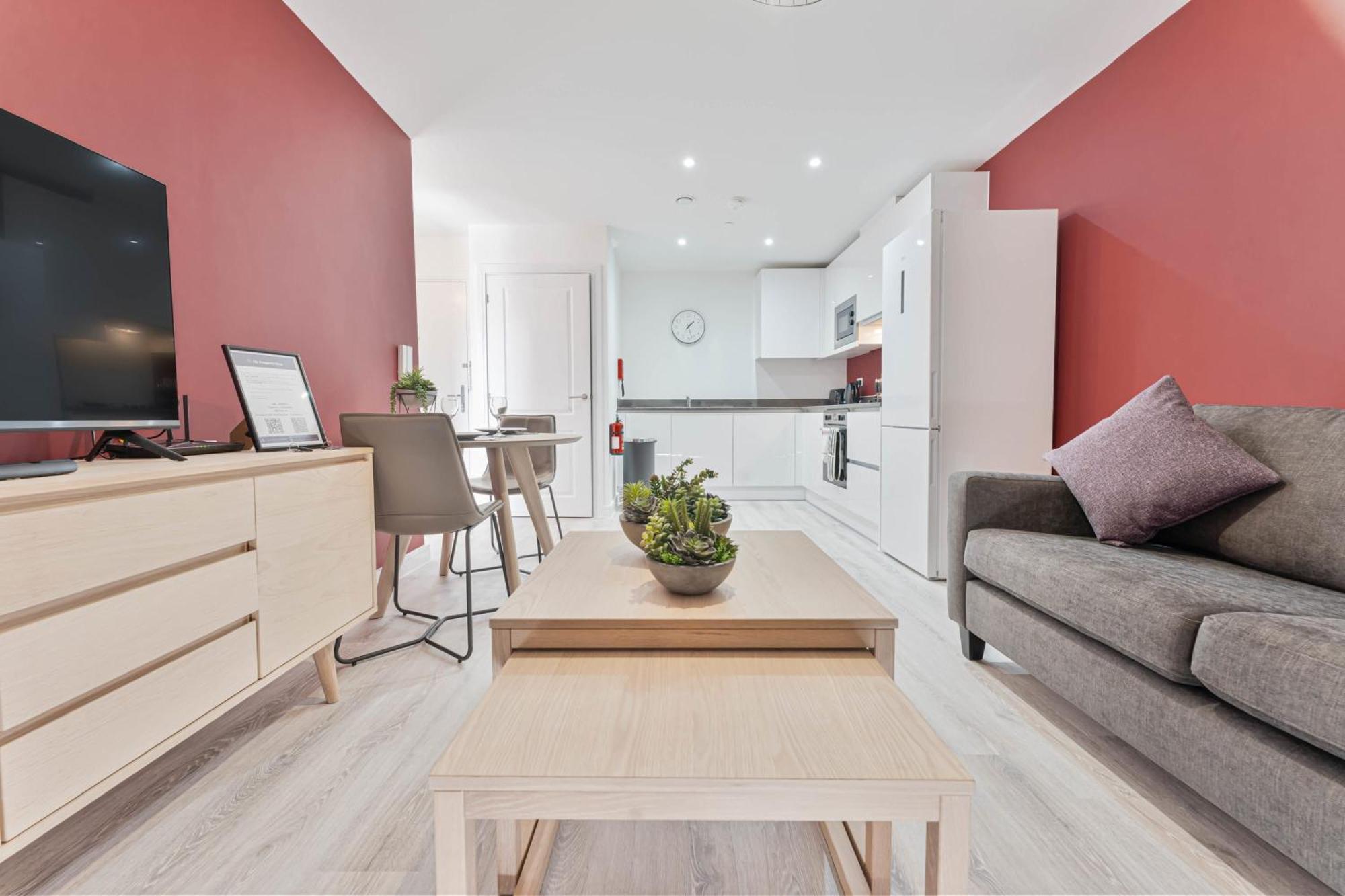 Stayzeni, Hardwick House Derby Smart 1 Bed Flat Eksteriør billede
